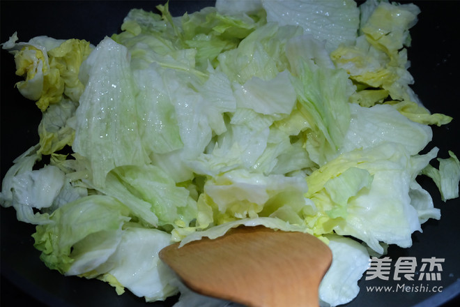 Lettuce in Oyster Sauce recipe