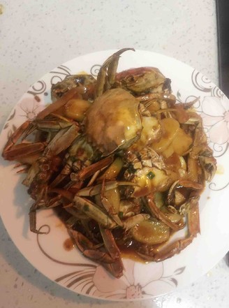 Crab Fried Rice Cake