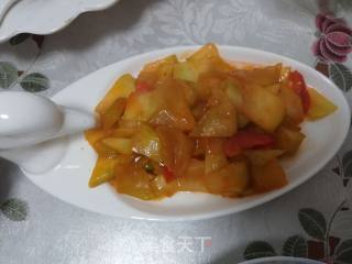 Sweet and Sour Melon Peel recipe