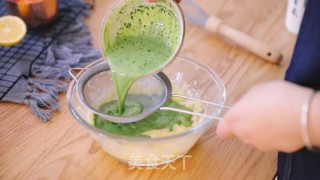 Matcha Two-tone Mousse recipe