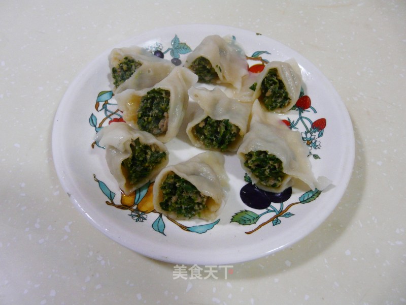 Wild Vegetables and Delicacies-shepherd's Purse Dumplings recipe