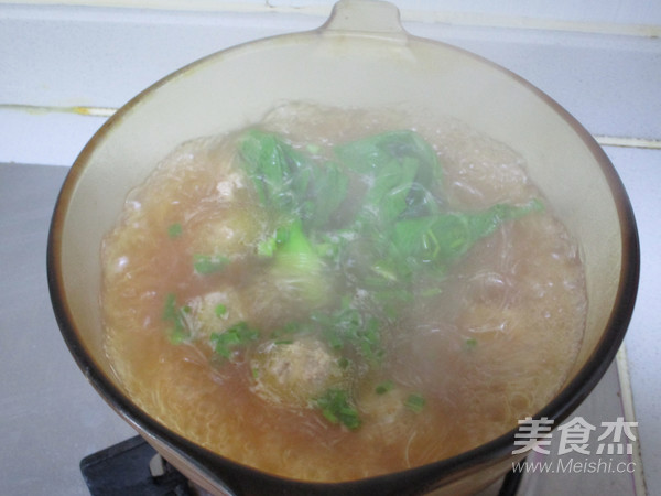 Vermicelli Meatball Soup recipe