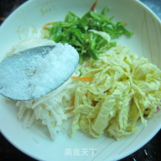 Cold Potato Egg Shreds recipe