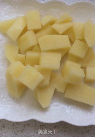 Shrimp and Potato Steamed Egg recipe