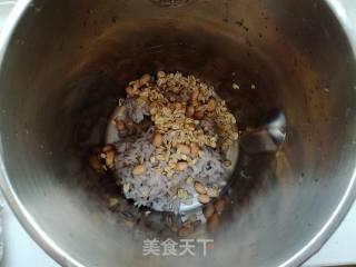 Yam Oatmeal Peanut Rice Porridge recipe