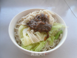 Cabbage Fried Noodles recipe