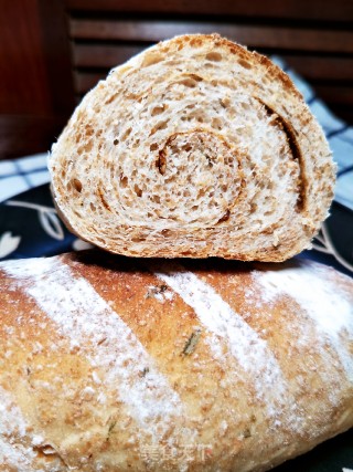 Basil Whole Wheat Bread recipe