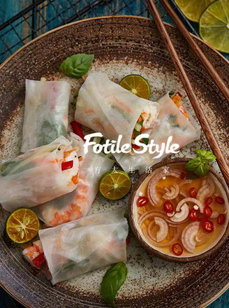 Vietnamese Spring Rolls recipe