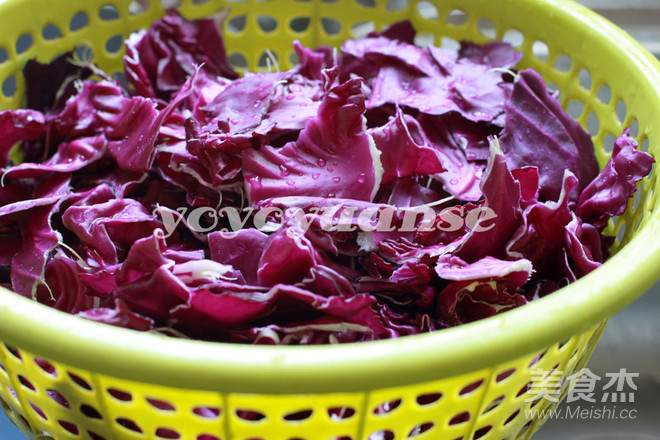 Purple Cabbage Salad recipe