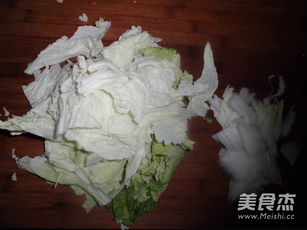 Braised Cabbage with Oil Stalks recipe