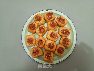 Steamed Stuffed Tofu Puffs recipe