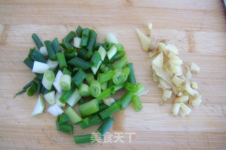 Fried Shrimp with Peas recipe