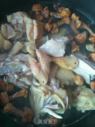 Agaricus Blazei Stewed Chicken recipe