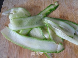 Cucumber with Pork Ears recipe