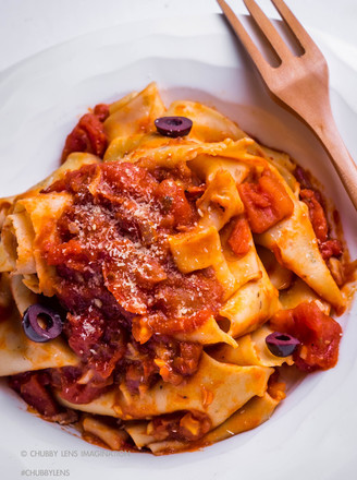 Sicilian Anchovy Tomato Pasta