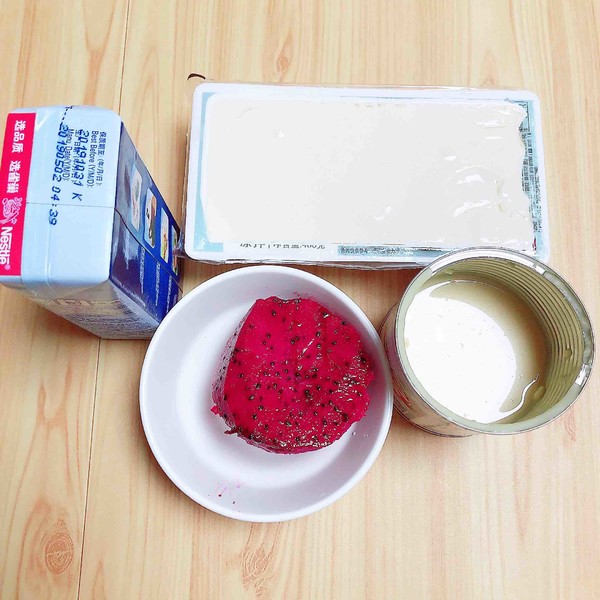 Pitaya Tofu Pudding recipe