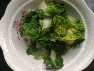 Yellow Cabbage in Oyster Sauce recipe