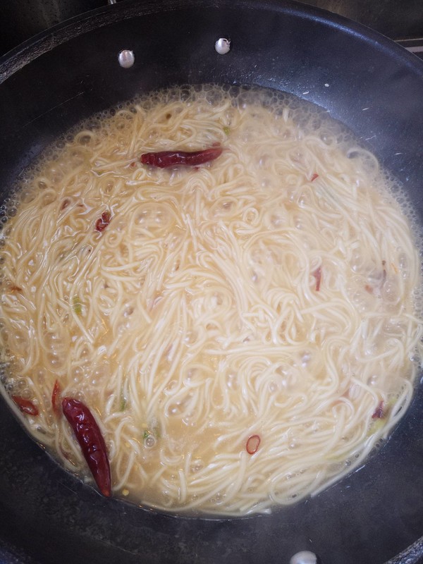 Homemade Hot Noodle Soup recipe