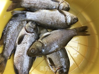 "carrot" Carp Soup with Radish recipe