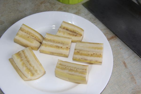 Banana Purple Potato Boat recipe