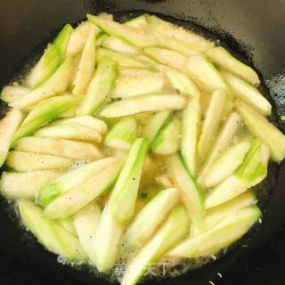 Loofah Burnt Tofu Skin recipe