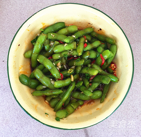 Spicy Cold Edamame recipe