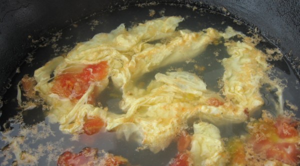 Tomato Egg Seaweed recipe