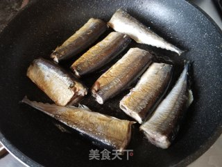 Pan-fried Saury recipe