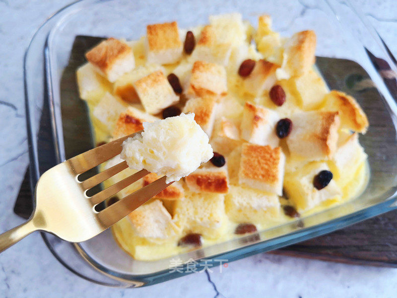 Toast Egg Pudding recipe