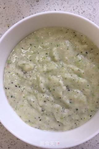 Shrimp and Potato Steamed Egg recipe