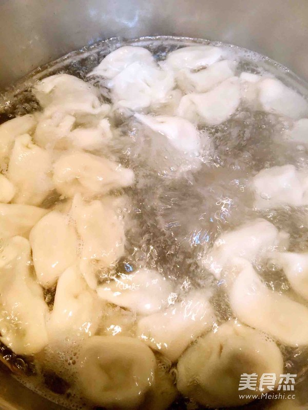 Beef Cilantro Dumplings recipe