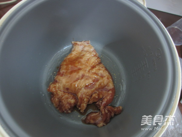 Secret Barbecued Pork in Rice Cooker recipe