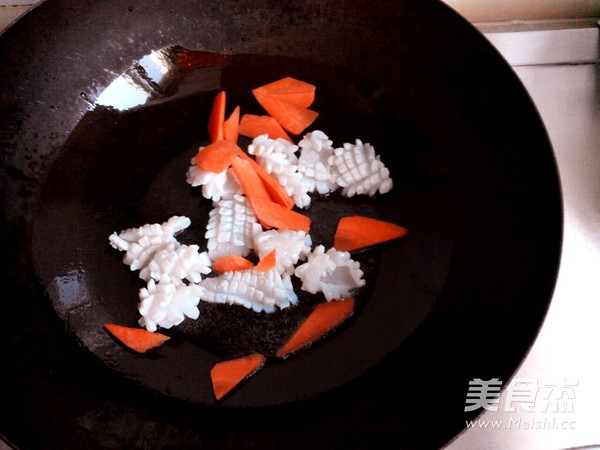Asparagus Squid Flower recipe