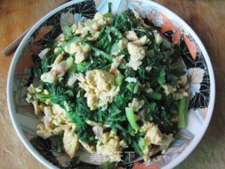 Scrambled Eggs with Chinese Cabbage recipe