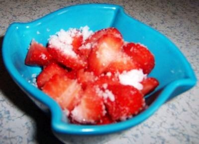 Strawberry Honey Yogurt recipe