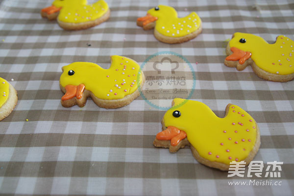 Little Duck Icing Cookies recipe
