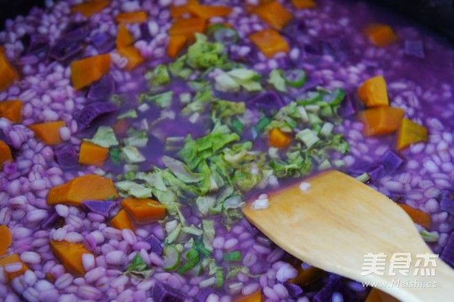 Barley Rice and Vegetable Porridge recipe