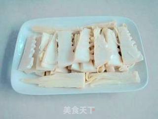 Sweet Bamboo Shoots with Pepper Fragrant Oyster Sauce recipe