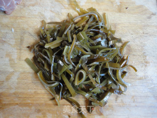 Shredded Pork Kelp with Oyster Sauce recipe