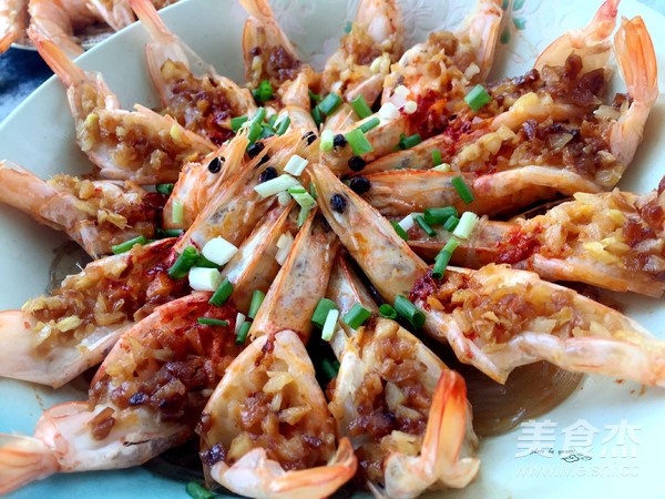 Garlic Vermicelli Open Back Shrimp recipe