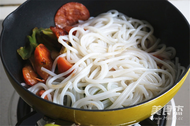 Fried Rice Noodles recipe