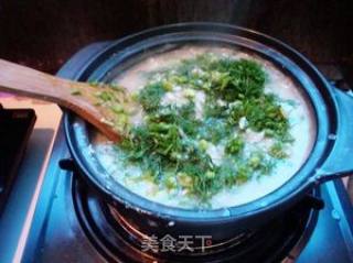 A Delicious Breakfast Porridge-fennel and Lean Meat Porridge recipe