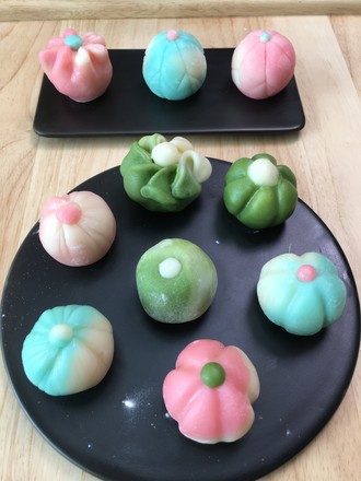 Snowy Mooncake-imitate Wagashi Shape recipe