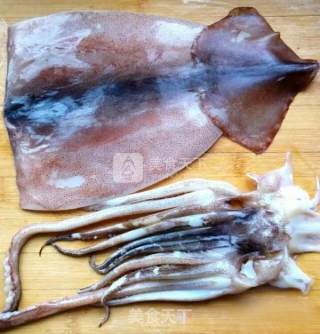 #aca烤明星大赛#home-style Shredded Squid (shredded Squid) recipe