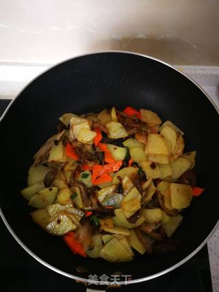 Soy Sauce Potatoes and Cabbage recipe