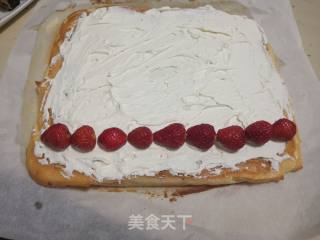 Strawberry Cake Roll recipe