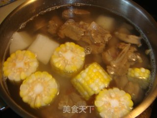 Fresh Corn and Lamb Soup recipe