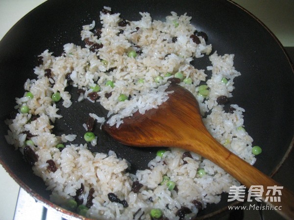 Colorful Pineapple Fried Rice recipe