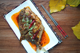 #trust之美#【golden Pomfret in Sauce】 recipe