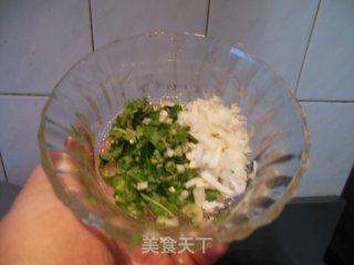 Chrysanthemum Shrimp and Small Tofu recipe